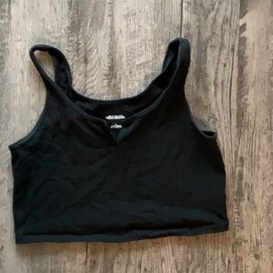 Black Wild Fable Crop Top